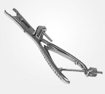 PLATE & BONE HOLDING FORCEPS WITH SLIDE